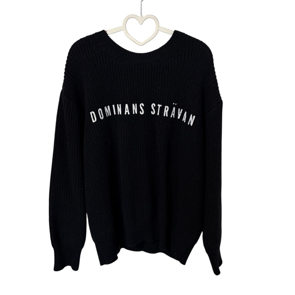 2010s Korean Streetwear Dominans Stravan Heavyweight Oversized Wool Sweater